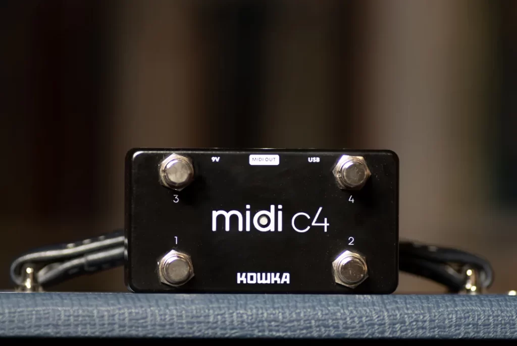 Pedal Controlador MIDI C4 Kowka