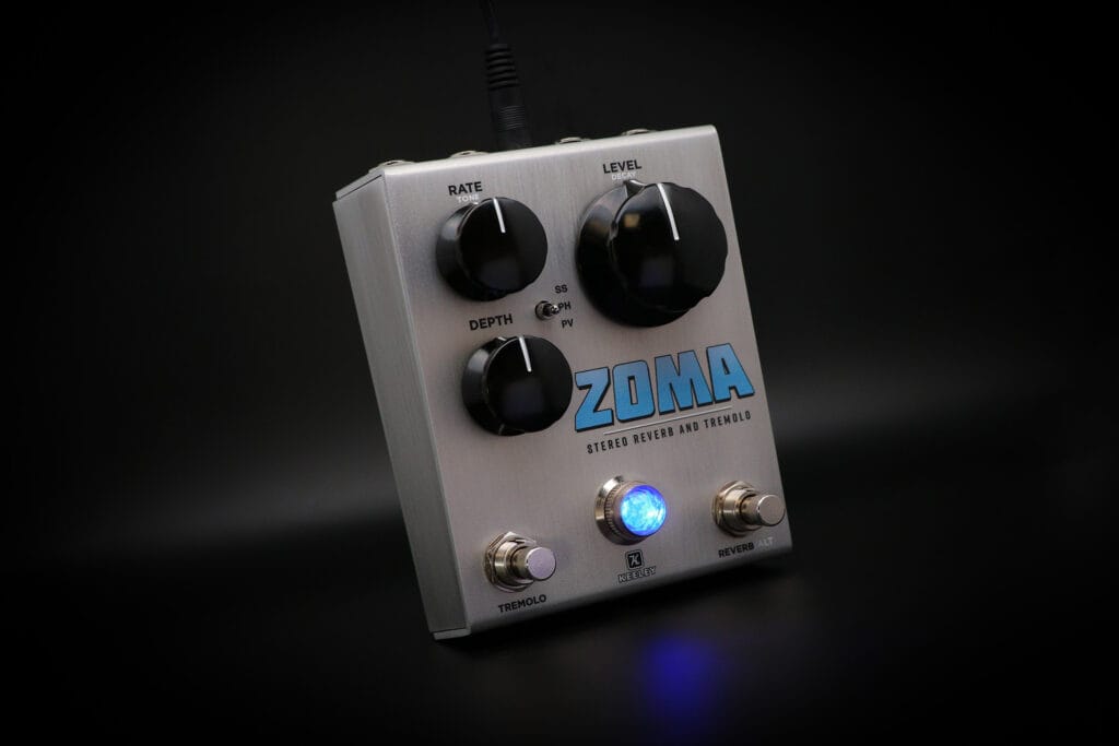 Keeley Zoma: el pedal que combina reverb y trémolo para sonido vintage